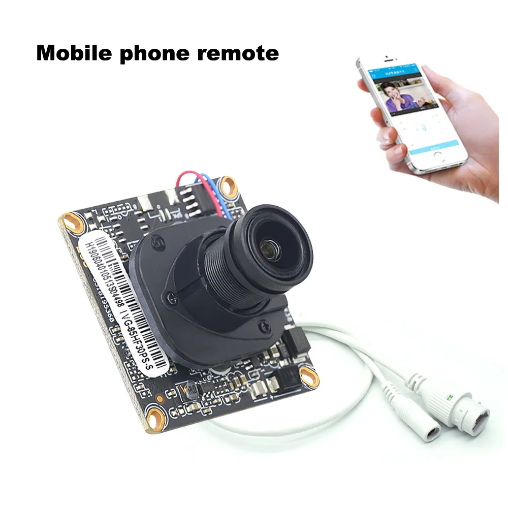 POE камера IP 3.0MP видео камеры наблюдения модуль безопасности материнская плата модуль обнаружения человека сигнализация ONVIF H.265 с аудио портом