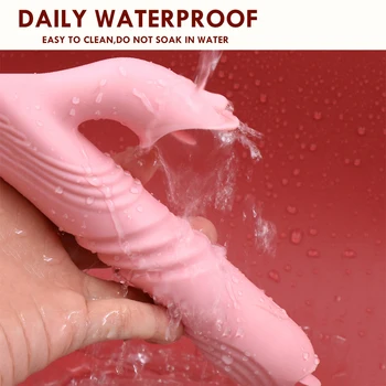 Telescopic Tongue Dildo Vibrator Heating Oral Licking Clitoris Stimulate Masturbation Erotic Sex Toys for Women Adults Sex Shop 6