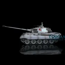 Henglong 1/16 серый 6,0 Модернизированный немецкий Король тигр RTR rc Танк 3888A металлические треки TH12719