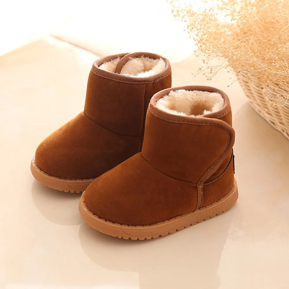 Г. Милые теплые зимние ботинки зимние хлопковые ботинки для маленьких детей теплые зимние ботинки для малышей, обувь для малышей Прямая поставка