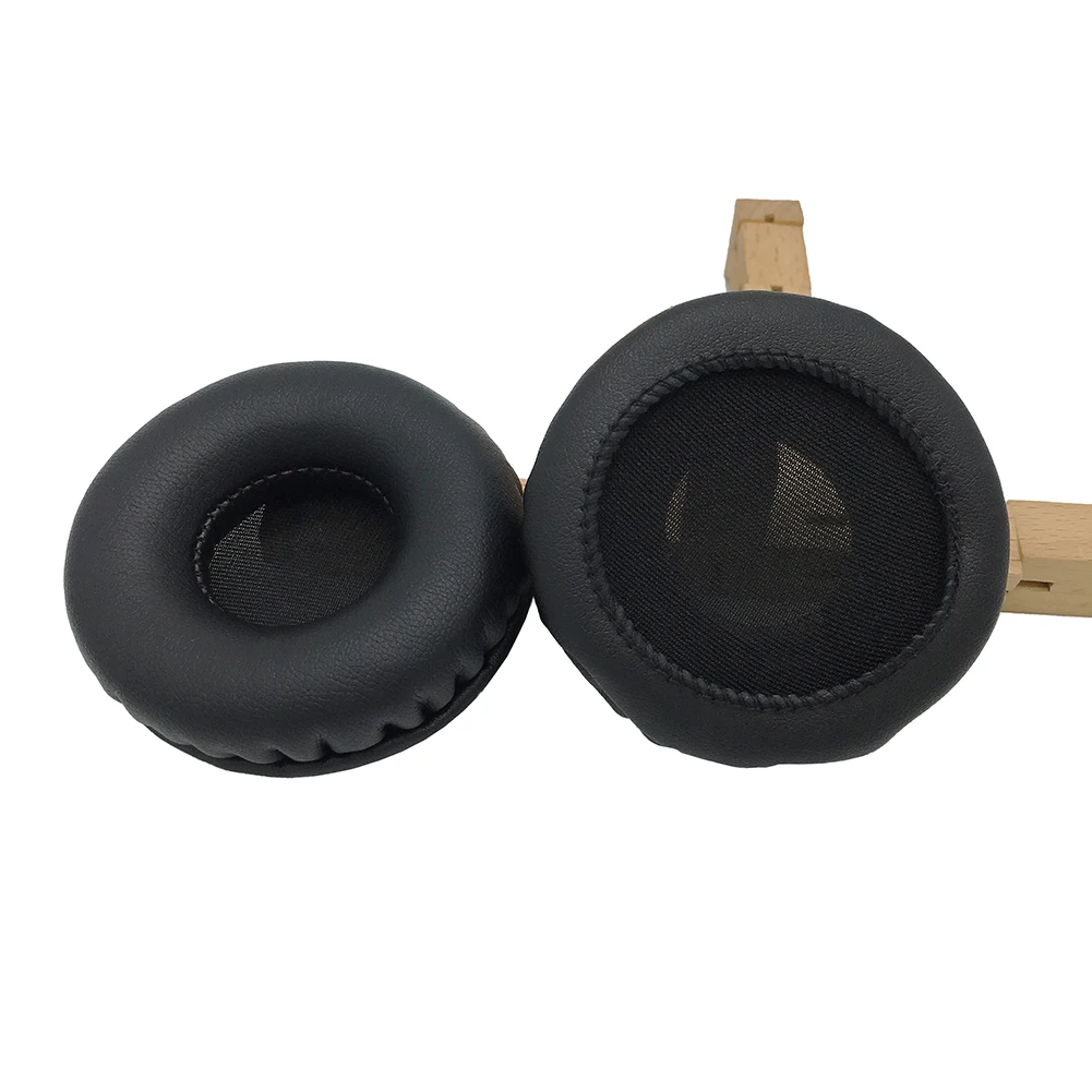 Almofadas de Ouvido Couro do Plutônio Substituição para Todos os Fones de Ouvido Par de Preto Whiyo Branco Universal Earpads Earmuff Almofada Redondos Tamanho 1 & - Image 5