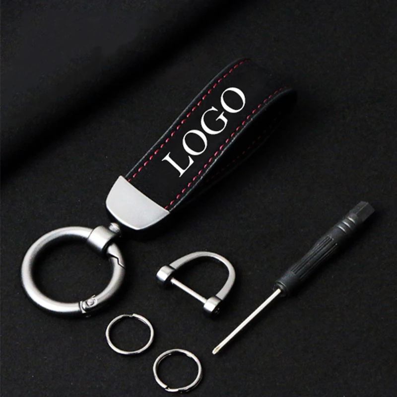 Metal Car Styling Keychain M Performance Suede Key Rings For Bmw M X1