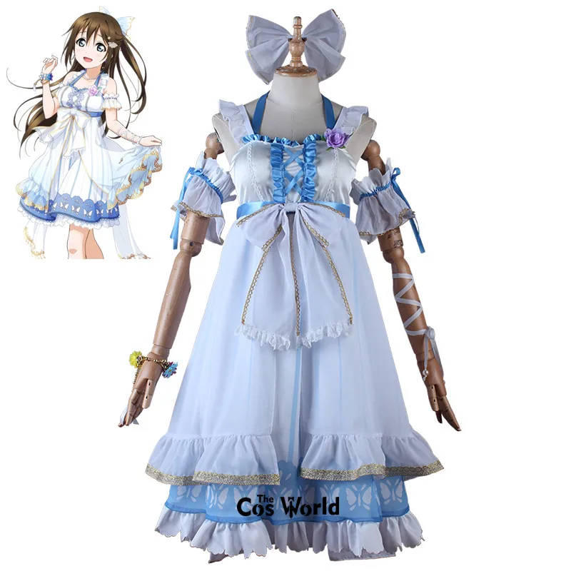Love Live! Nijigсаки старшая Школа Idol клуб Осака Shizuku платье униформа наряд Аниме