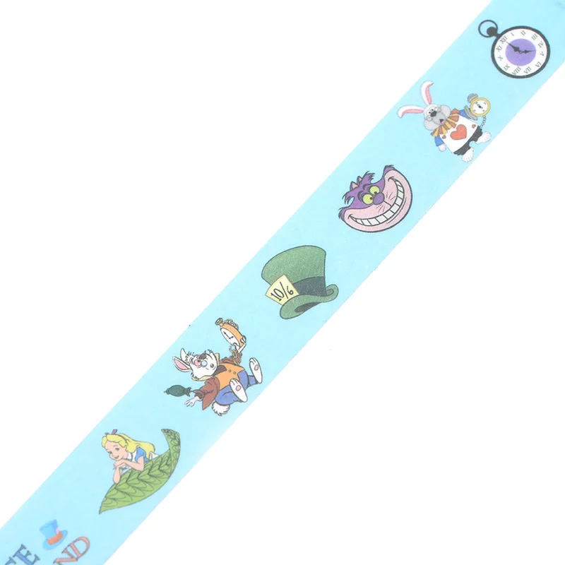 PC289 Wholesale 20pcs /lot Alice Decorative Paper Washi Tape DIY Scrapbooking Masking Tapes School Office Supply