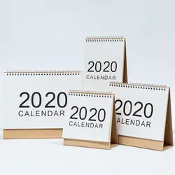 2020 офисный Настольный календарь Еженедельный планировщик Ежемесячный план для выполнения списка Настольный календарь Повседневный