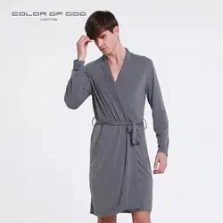 Банный халат мужской модал комфортная хлопковая Домашняя одежда сексуальная XL Пижама большой размер Мужская s хлопковая домашняя пижама