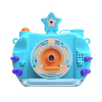 

Children Bubble Camera Blowing Bubble Toys Lighting Music Electric Camera Automatic Bubble Machine Indoor Outdoor Parties Toy Fo