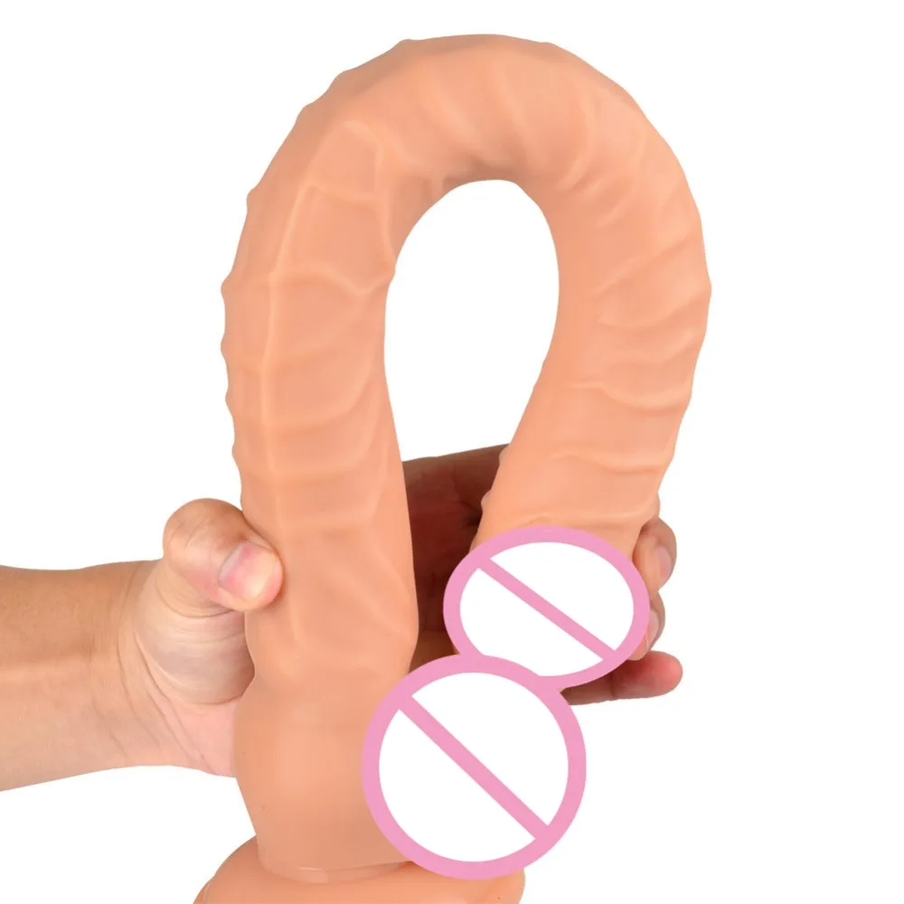 410*40mm Long Realistic Horse Dildo Super Soft Anal Dildos With Suction Cup  Strapon Big Black Animal Penis Sex Toys For Women