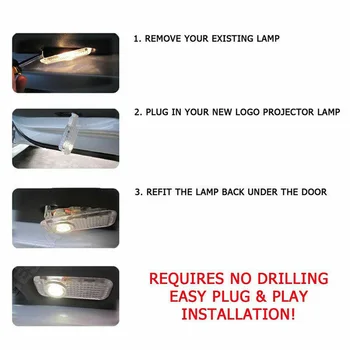 

Projector Logo Car Lamp Shadow Lamp Car Door Types High quality Part 2PCS/Set