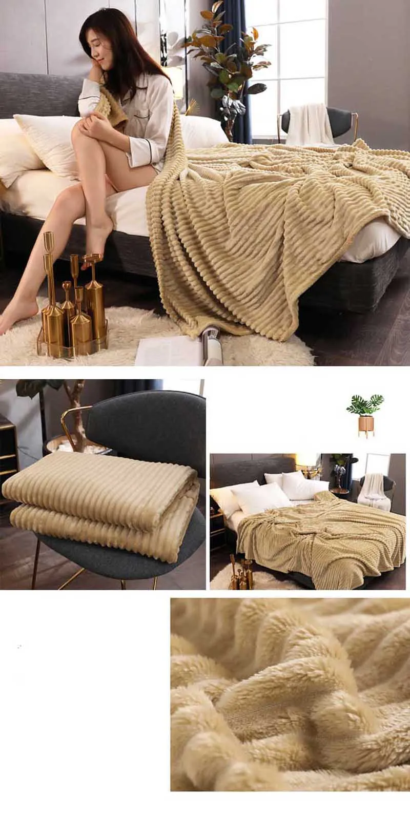 Сплошной цвет желтый розовый Фланелевое зимнее теплое одеяло для дивана пушистое зеленое покрывало для кровати постельные принадлежности