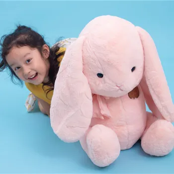 

New Arrived Rabbit Plush Toy Big Ear Rabbit Soft Stuffed Doll High Quality Soft Doll Gift For Girls Kids Birthday Gift