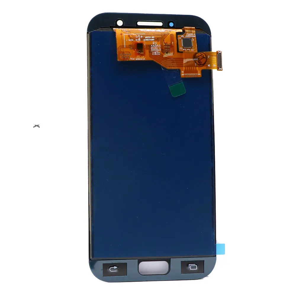 Протестированный 5," супер AMOLED ЖК-для Samsung Galaxy A5 A520 A520F SM-A520F ЖК-дисплей сенсорный экран дигитайзер Замена