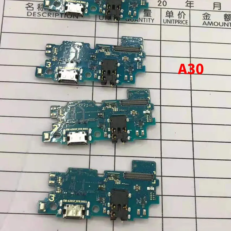 10 шт для samsung A20 A30 A40 A50 A60 A70 A105F A205F A305F A405F A505F A605 A705F зарядка через usb Зарядное устройство Док-станция для Порты и разъёмы станция для зарядки с гибким