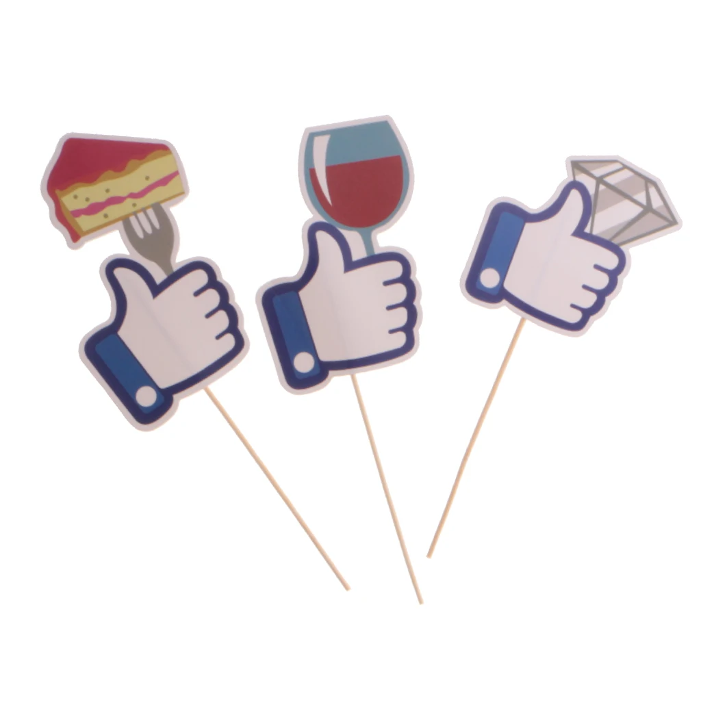 Упаковка из 10 букв "like'' реквизит для свадебного дня рождения украшения