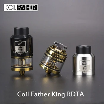 

Original Coil Father King BF RDTA 3.5ml Tank 25mm dual coils RDTA Top-to-bottom Airflow Leakproof Ecig Vape Tank VS Zeus X RTA