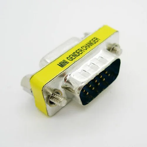 Разъем адаптера VGA DB15 15 Pin Мужской Женский VGA конвертер SVGA Пол