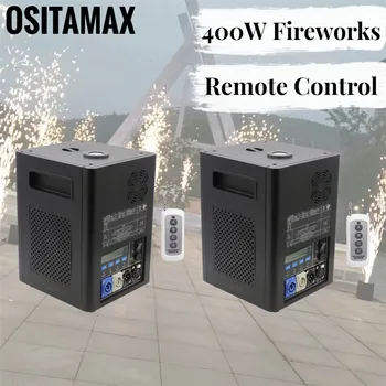 

Spark Machine 400w Cold Fireworks Machine Pyrotechnics DMX Wireless Remote Sparkler Fountain Wedding Stage Firework Cold Flame