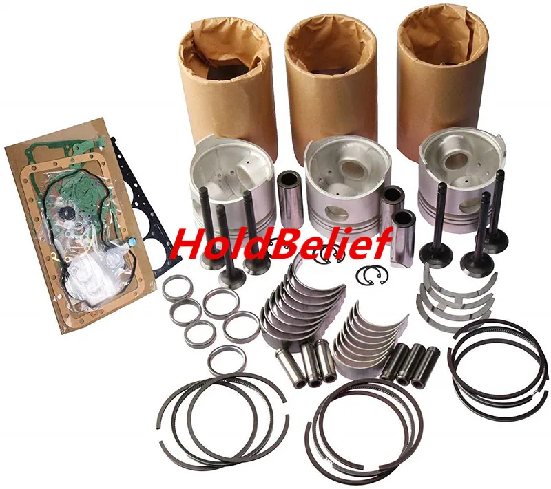 Rebuild Kit for Kubota D850 D850-5B Engine B1550D B1550E B1550HST-D B1550HST-E