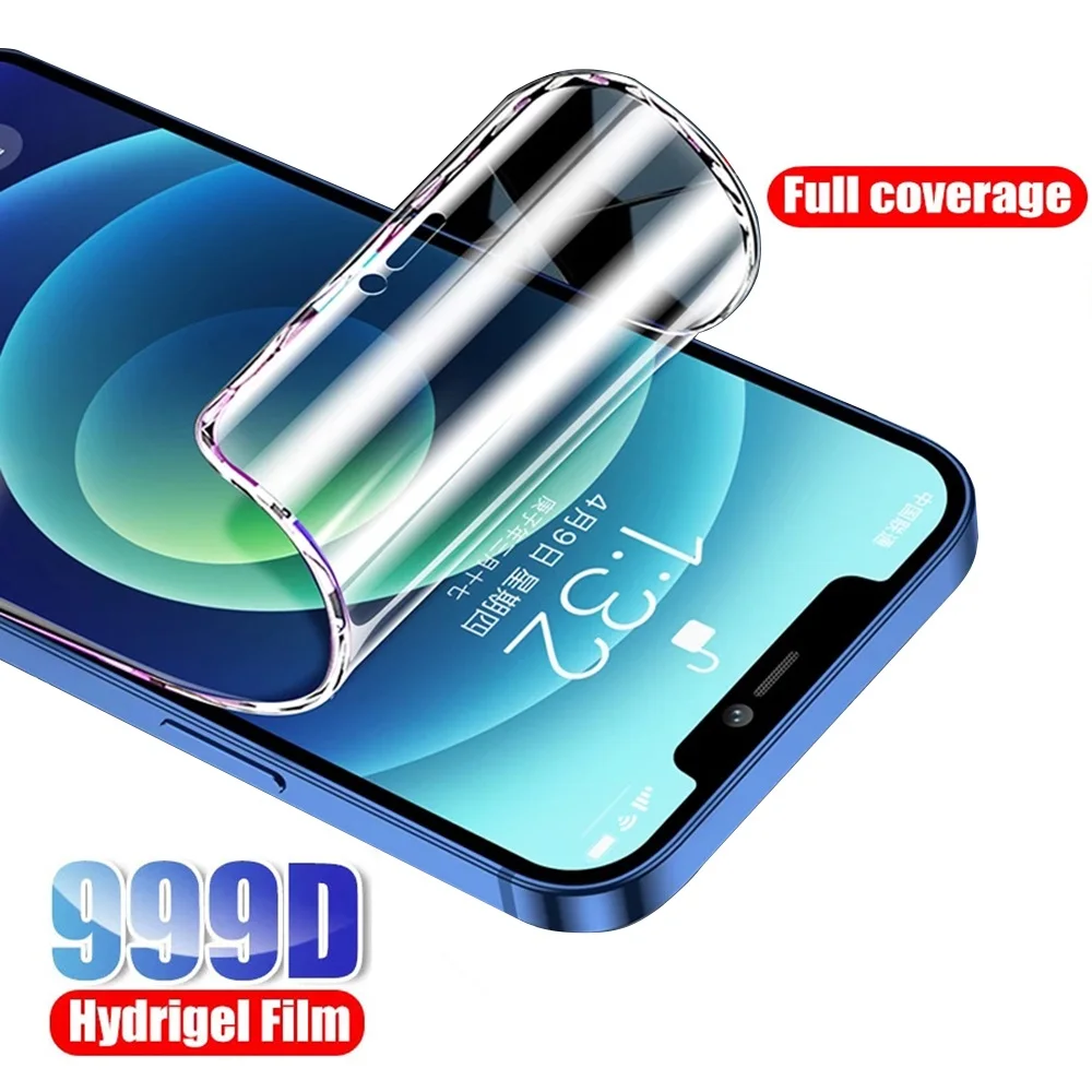 Hydrogel Film For Iphone 11 12 Pro Xs Max X Xr 7 8 6s Plus Se 2020 Screen Protector For Iphone