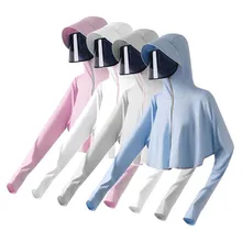 

Popular Women Loose Hooded Thin Short Jacket Coat 2021 Summer New Sun UV Protection Female Basic Coat Bat Sleeve Poncho Outwear