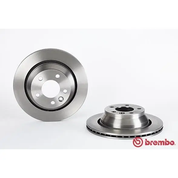 Диск тормозной VW TOUAREG 02-10/TRANSPORTER V 03-09 задний D=315