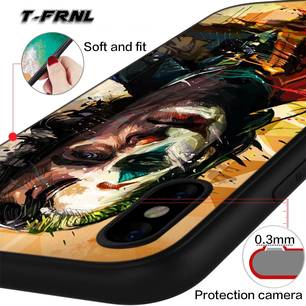 Для fundas iPhone 11 чехол для coque iPhone 8 чехол Joker чехол для iPhone X чехол 5 5S SE 6 7 8 Plus XR XS 11 Pro Max чехол