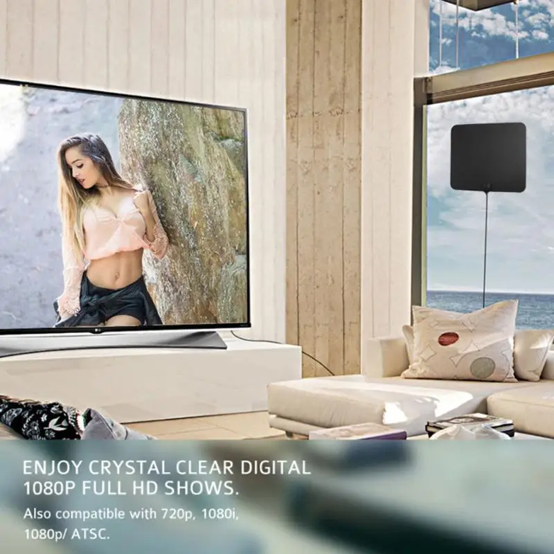 200 миля диапазонная антенна ТВ цифровой HD Skywire новейший стиль 4K Antena цифровой Внутренний, HDTV 1080p