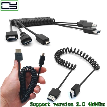 

HDMI 2.0 ultra fine short wire bmpcc 4K 60p GH5 fs7 Astro Boy ATOMOS monitor