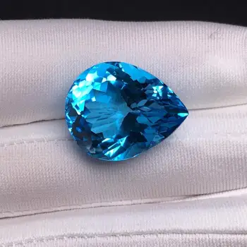 

L308 Natural Topaz Natural 36.05ct Blue Topaz Loose Gemstones Loose Stones for Jewelry Bracelets Making