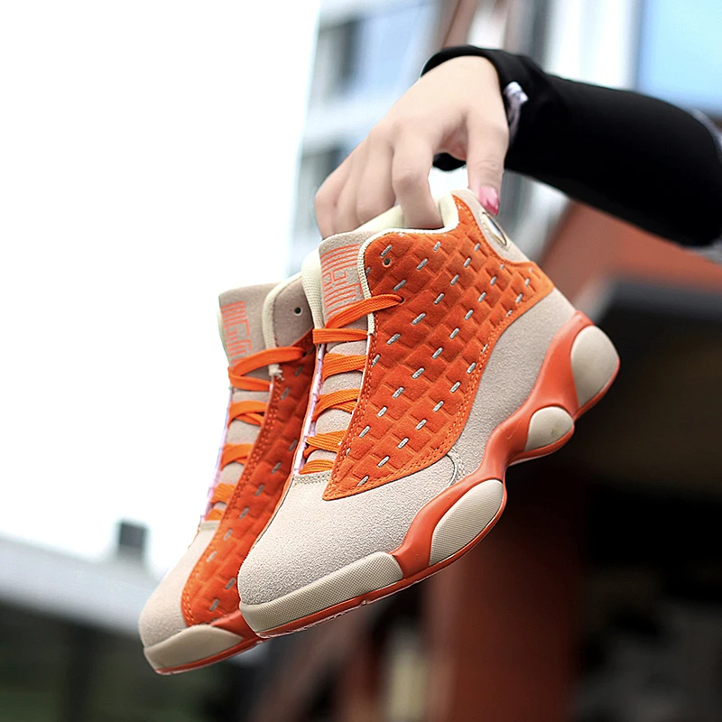 Унисекс Jordans Ретро Баскетбольная обувь мужские спортивные кроссовки спортивная дышащая обувь с высоким вырезом наружная Подушка обувь