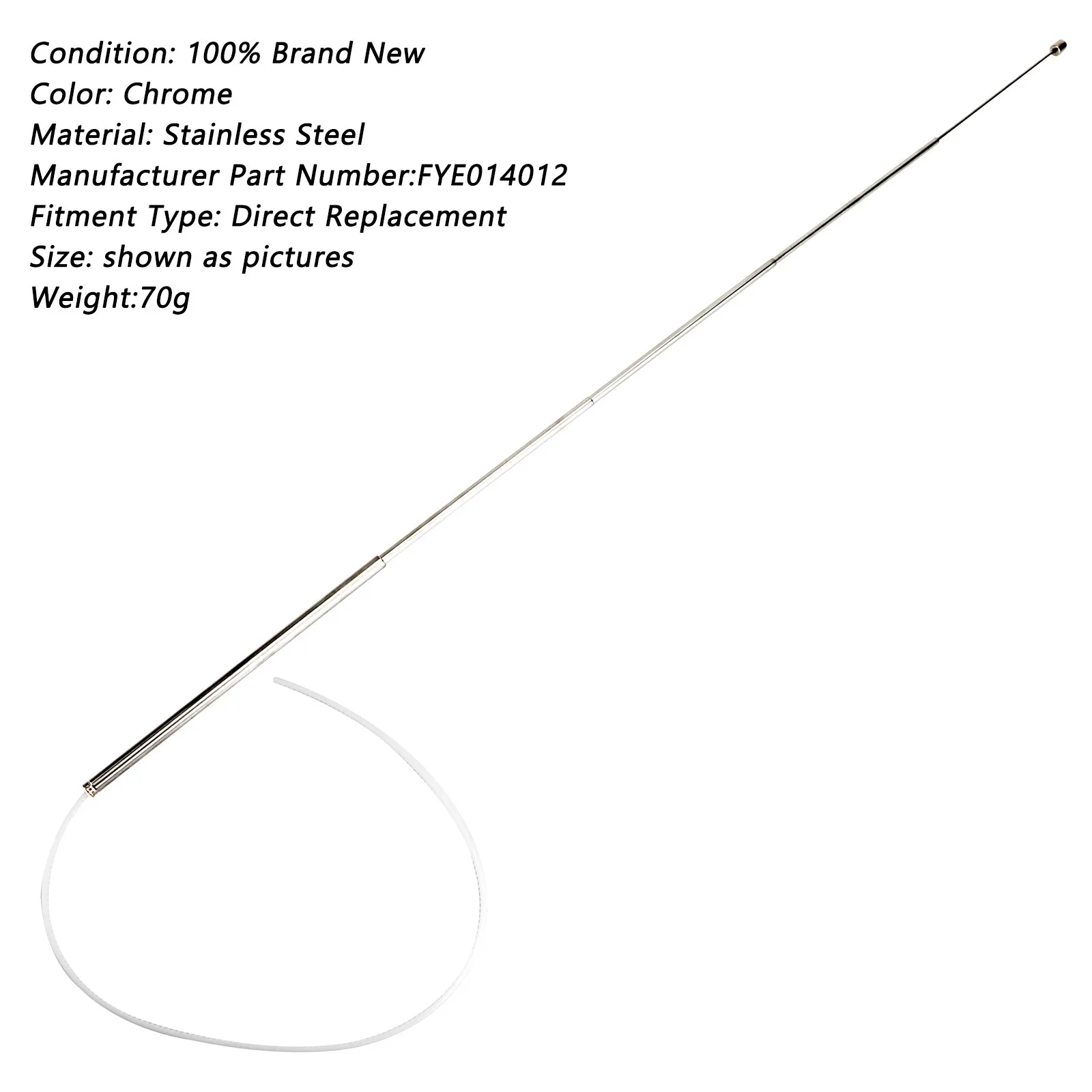 Areyourshop Power Antenna Mast Fits For Nissan Patrol GU Y61 FYE014012 Car Auto Accessories Parts