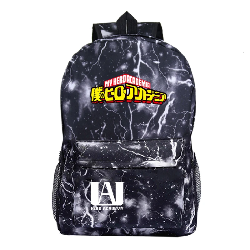 Рюкзак Sac A Dos Mochila My Hero Academy рюкзак с отражающими вставками аниме-рюкзак мужской рюкзак школьный рюкзак сумки для девочек-подростков - Цвет: 12