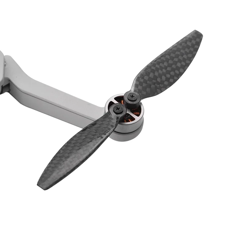2 пары Пропеллер из углеродного волокна для DJI Mavic Mini Drone винт Крыло Лезвие реквизит резервный защитный аксессуар шасси крепление вентилятора