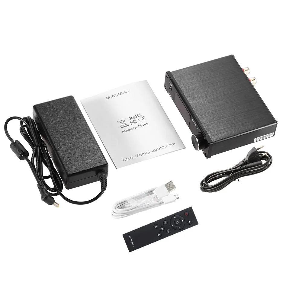 Портативный цифровой Hi Fi усилитель мощности S. M.s.l Q5 pro Mini 3 5 мм AUX