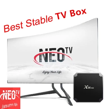 

Neotv pro X96 mini iptv box android tv box support Spanish English Dutch french Swedish german tv box only no channels included