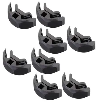 

8pcs Right Angle Clip Set Wood Clamp Panel Connectors for Creative DIY Furniture Closet Table Storage Shelf Hard Plastic New