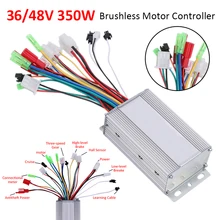 Electric Bicycle Accessories 36V/48V Electric Bike 350W Brushless DC Motor Controller For Electric Bicycle E-bike Scooter