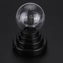 USB плазменный Сферический светильник с молнией внутри лампы украшение в виде стеклянного шара вечерние винтажные