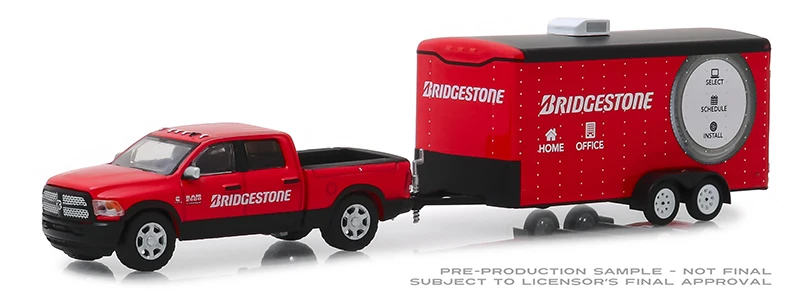 Зеленый свет 1: 64 Dodge Ram 2500 большой рог пикап Игрушечная машина из сплава игрушки для детей литой модельный автомобиль подарок на день рождения