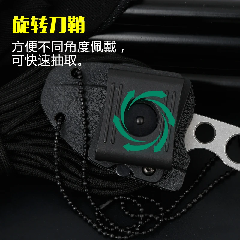 Sanrenmu 7130 Fixed Blade Knife 8cr13 stainless steel Blade Camping HuntingTactical SurvivalTool survival edc with sheath s601