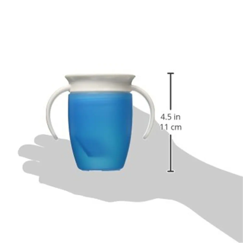 Новинка 360 Волшебная чашка анти-разбивающаяся чашка детская питьевая чашка обучающая Питьевая чашка детская герметичная чашка