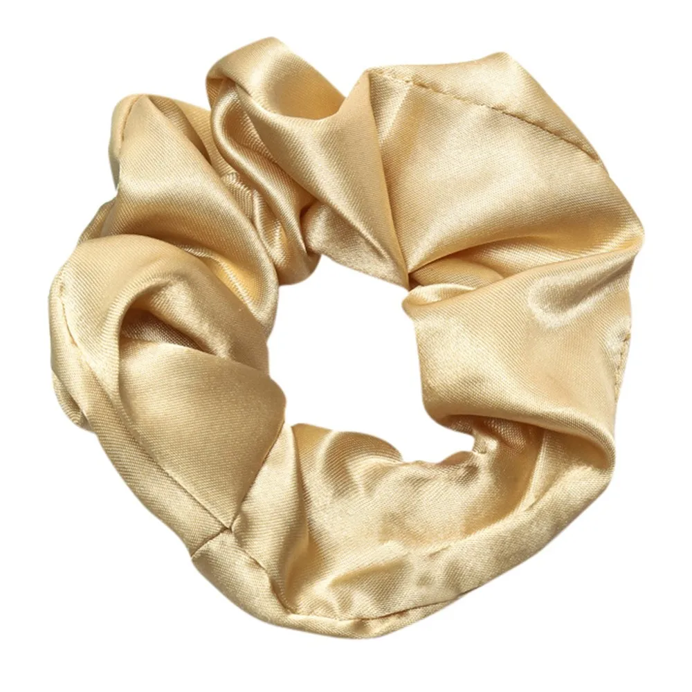 Модные женские повязки для волос кольцо эластичные чистый цвет Bobble спортивные танцевальные бархатные мягкие аксессуары для волос горячая распродажа# YL5