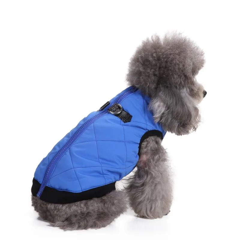 Водонепроницаемый собачий Щенячий жилет для домашних животных куртка Чихуахуа Одежда теплая зимняя одежда для собак пальто для маленьких средних и больших собак 4 цвета s-xl
