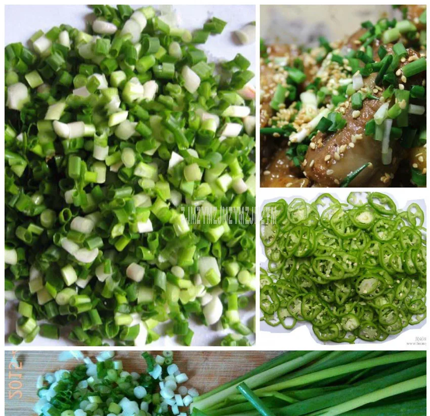 Электрическая еда овощи режущий нож для еды слайсер для капусты Chilli Scallion Celery Scallion режущий станок QS-23