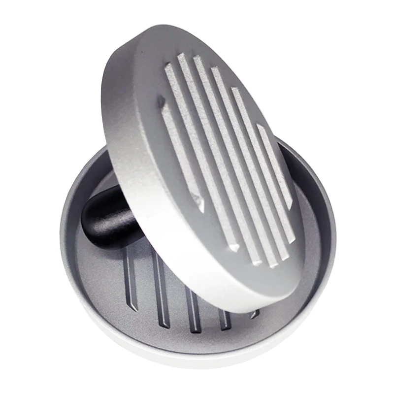 Hamburger Press Round Shape Aluminum Alloy 11.9cm Hamburger Meat Beef Grill Burger Press Patty Maker Mold Meat Tools