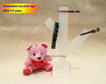 

Acrylic Jewelry Dislay Rack Headwear Holder Hairpin Display Case Hairclip Organizer Bracelet Display Stand Anklet Display Props