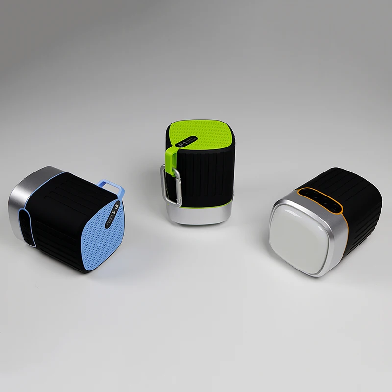 Беспроводной Bluetooth динамик мини водонепроницаемы переносной динамик со светодиодный светильник Bluetooth Колонка сабвуфер Поддержка TF карта fm-радио