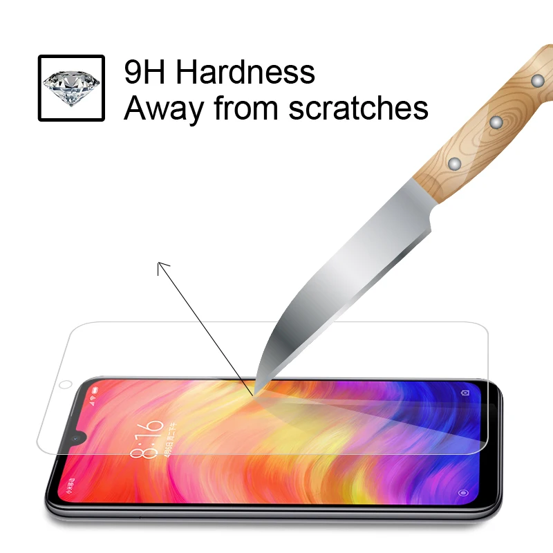 Защитное стекло для Xiaomi Redmi Note 8 Pro полностью закаленное Защитная пленка экрана 8| |