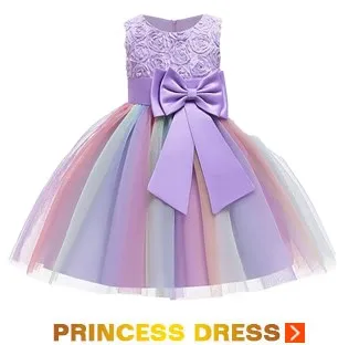 Детская одежда для дня рождения; кружевное платье с вышивкой и большим бантом для маленьких девочек; платье для свадебной вечеринки; Детские платья для девочек; платье для малышей