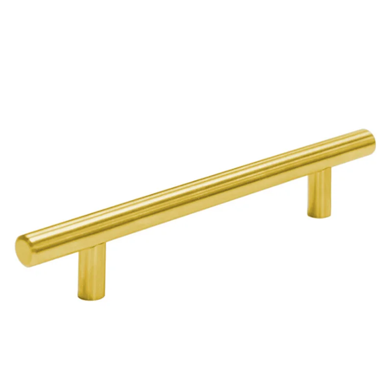 Door Knob Gold Stainless Steel Kitchen Door Cabinet Handle 